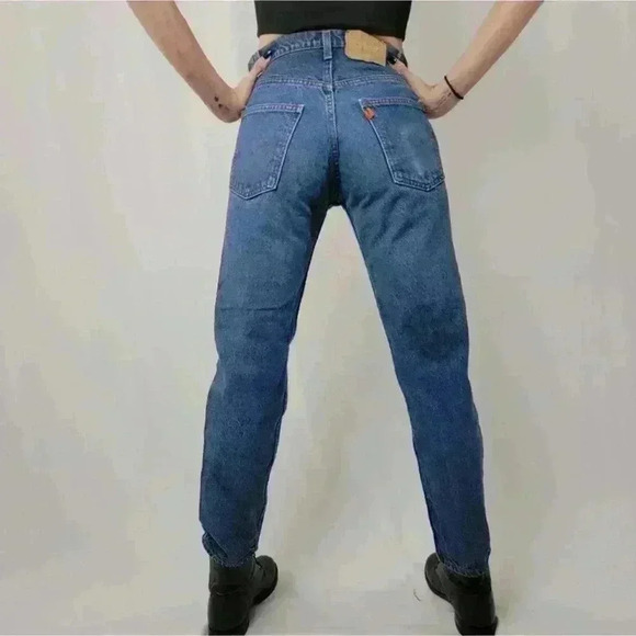 Rare Vintage 1983 Levis 20505 0217 Orange Tab Mom Jeans - Picture 3 of 9